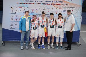 La selección femenina U18 consigue la primera medalla del verano en el Mundial de 3×3