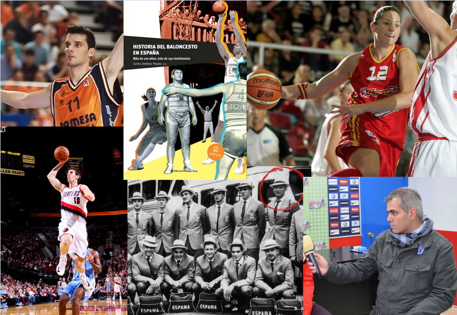 Presentación en Valencia libro Historia del Baloncesto con Claver, Montañana, Rodilla…