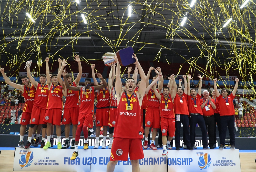 España U20 conquista Europa (55-68). Marc Garcia, MVP del campeonato