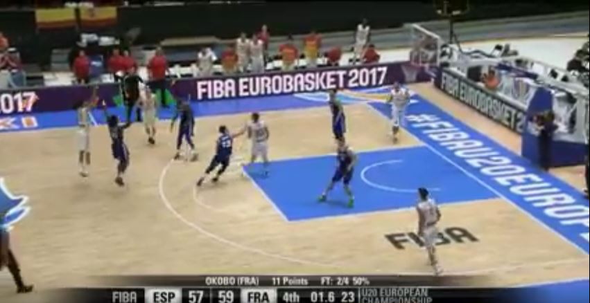 FIBA U20: Triple ganador de Marc García para derrotar a Francia (VÍDEO)
