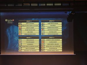 Los cinco españoles ya conocen a sus rivales en la Eurocup