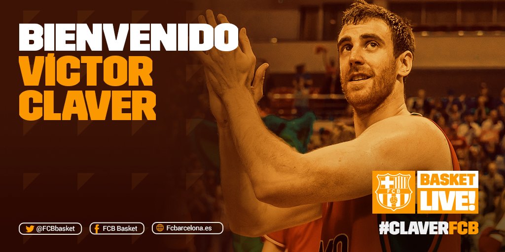 Fin del culebrón: Víctor Claver vestirá de azulgrana las próximas 3 temporadas