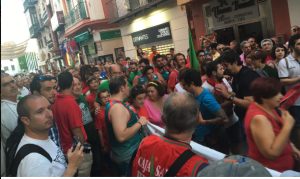 Sevilla repite manifestación bajo el lema ‘El Caja no se liquida’