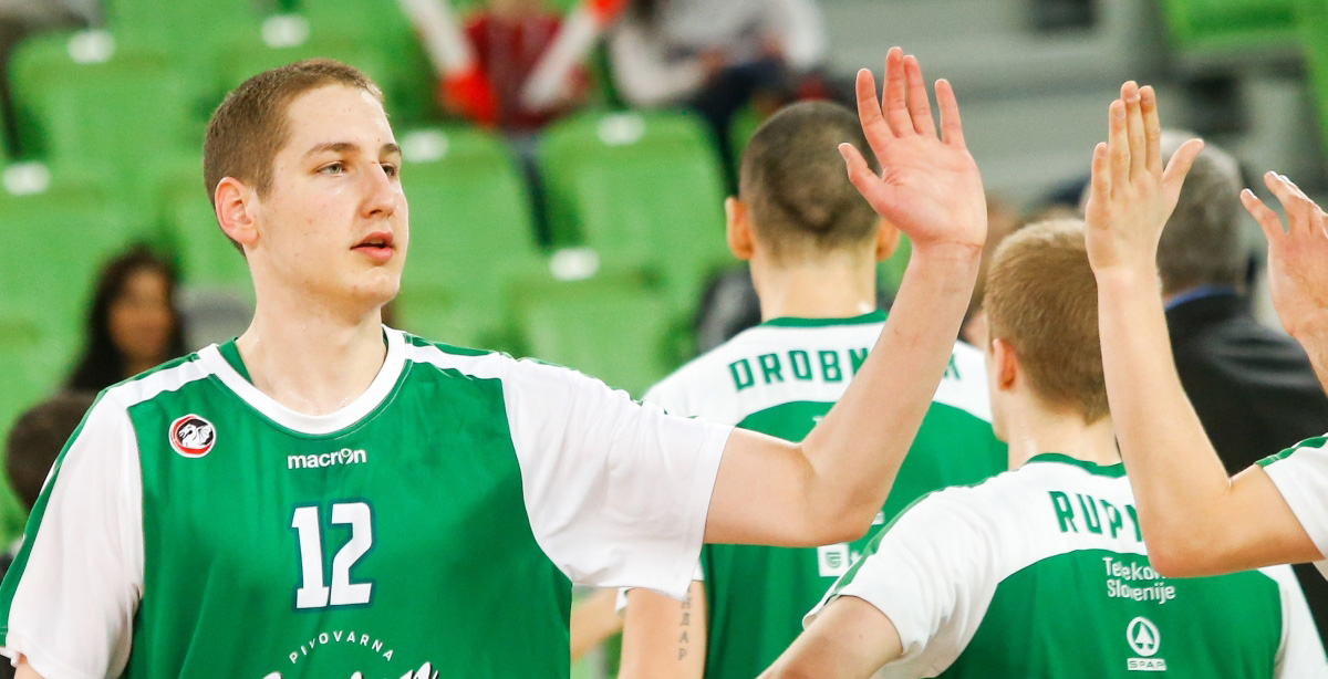 Vasilije Vucetic, apuesta joven de Dominion Bilbao Basket y cedido en Ametx Zornotza