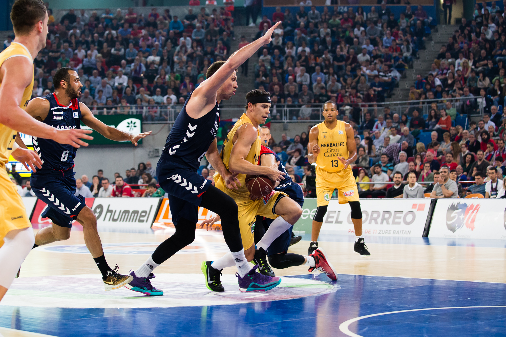 Un francotirador para Herbalife Gran Canaria; Kyle Kuric seguirá de amarillo