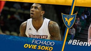 Ovie Soko, potencia en el alero para UCAM Murcia