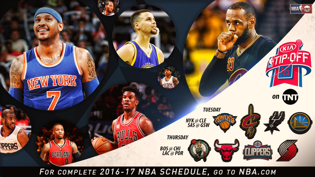 Anunciado el calendario oficial NBA para la temporada 2016/17