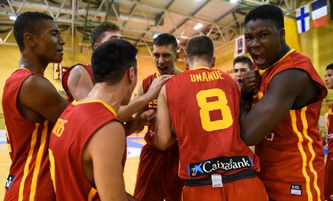 #U16M (J2): España hace un partidazo en la 2º mitad y derrota a Letonia 71-91