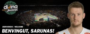 Sarunas Vasiliauskas, liderazgo y talento para el Divina Seguros Joventut