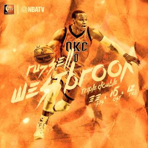 Westbrook, Durant y Drummond: noche de bestias en la NBA