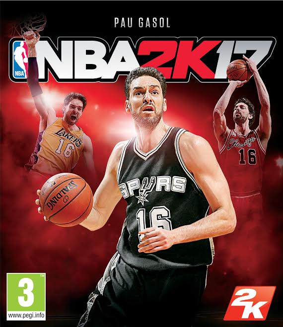 Pau Gasol, imagen en España del NBA 2K17