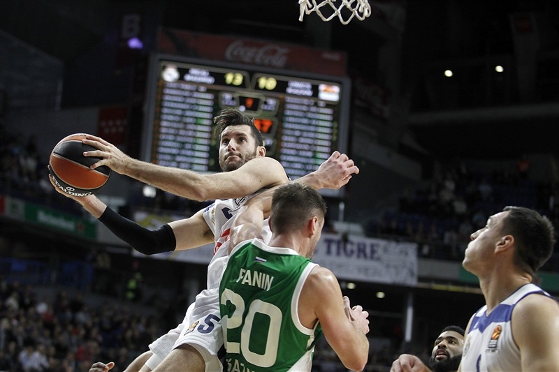 El Real Madrid aguanta las embestidas del UNICS y vence 89-75; Reyes, 24 de valoración