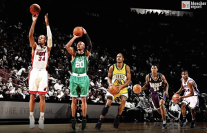 Ray Allen, el mejor triplista de la historia NBA, anuncia su adiós