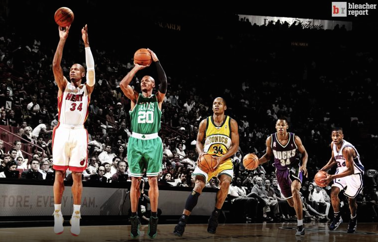 Ray Allen, el mejor triplista de la historia NBA, anuncia su adiós