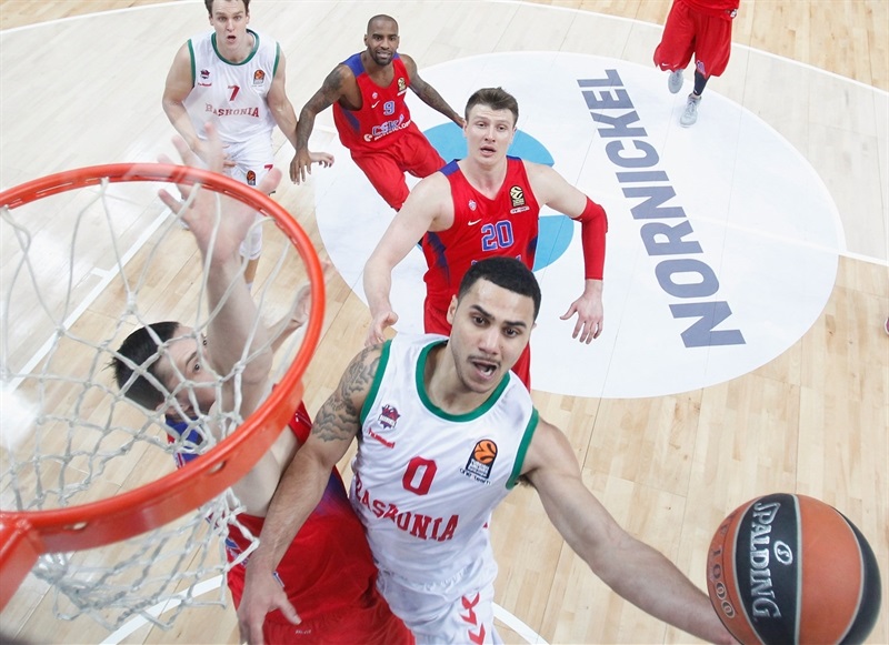 Un divino Teodosic lidera al CSKA ante un Baskonia que se rindió pronto (112-84)