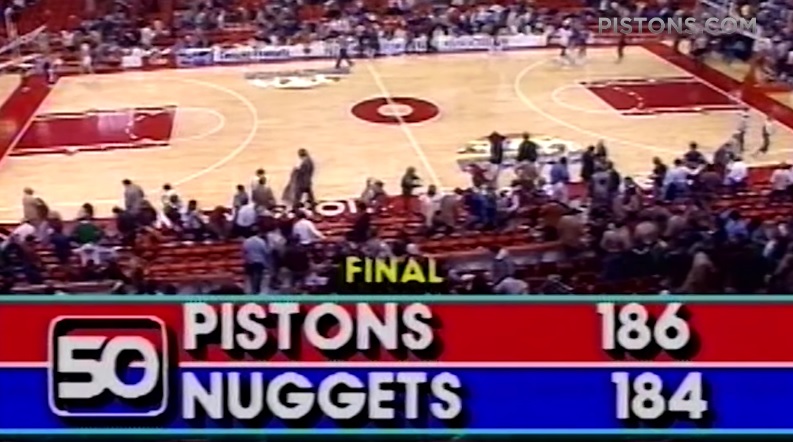 La noche más loca en la historia de la NBA (VÍDEO)