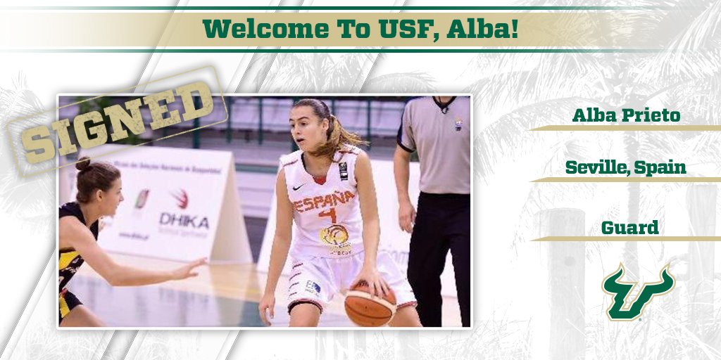 Alba Prieto jugará la próxima temporada en University of South Florida