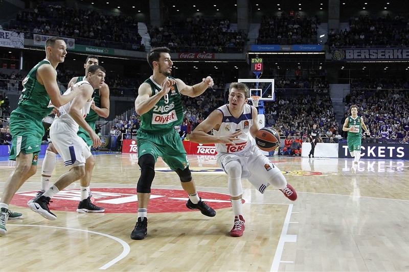 Luka Doncic ejecuta la sentencia y el Real Madrid vence a un peleón Zalgiris (96-91)