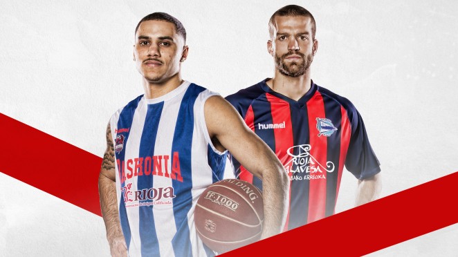 Baskonia y Alavés unen fuerzas e intercambian camisetas