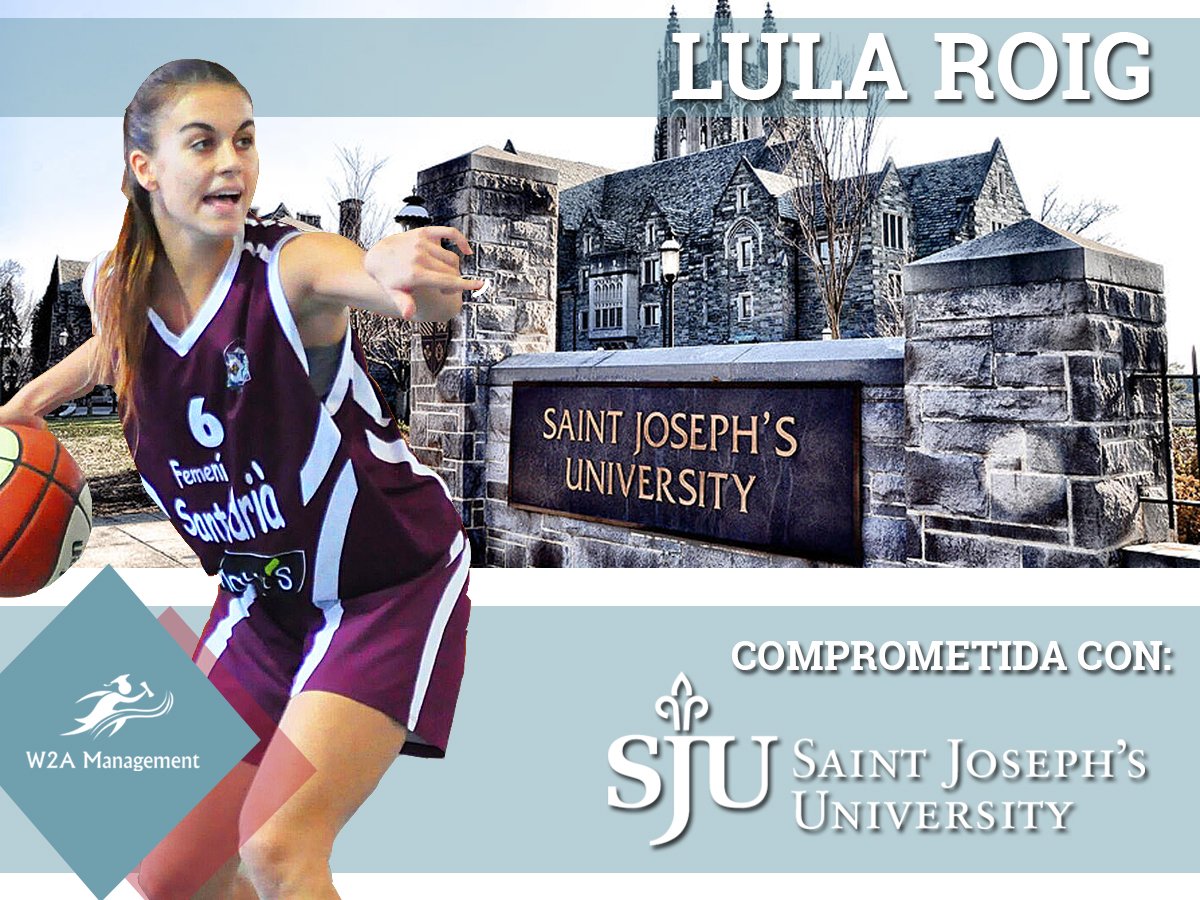 Lula Roig anuncia su compromiso con Saint Joseph’s University