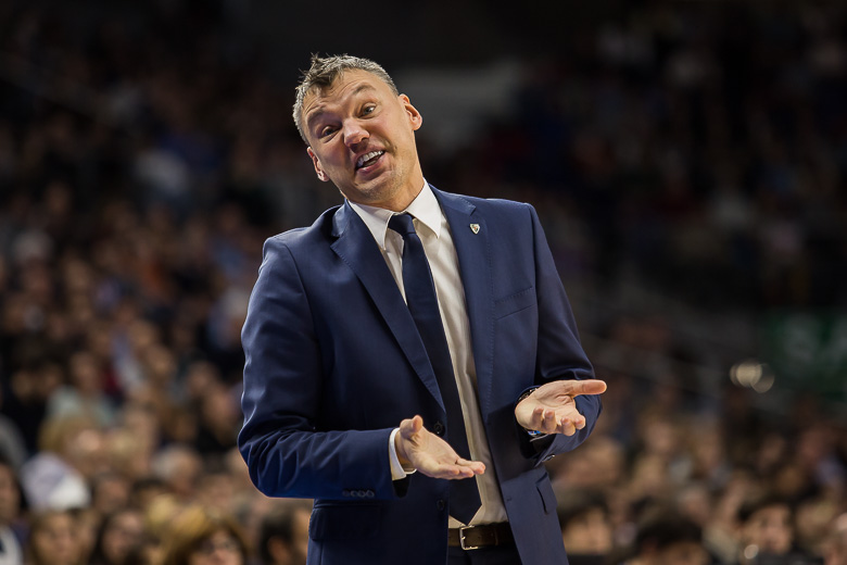Sarunas Jasikevicius, el entrenador que sufre igual que cuando era jugador