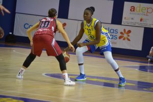 La canterana Iris Junio da la cara tras el descenso matemático del SPAR Gran Canaria