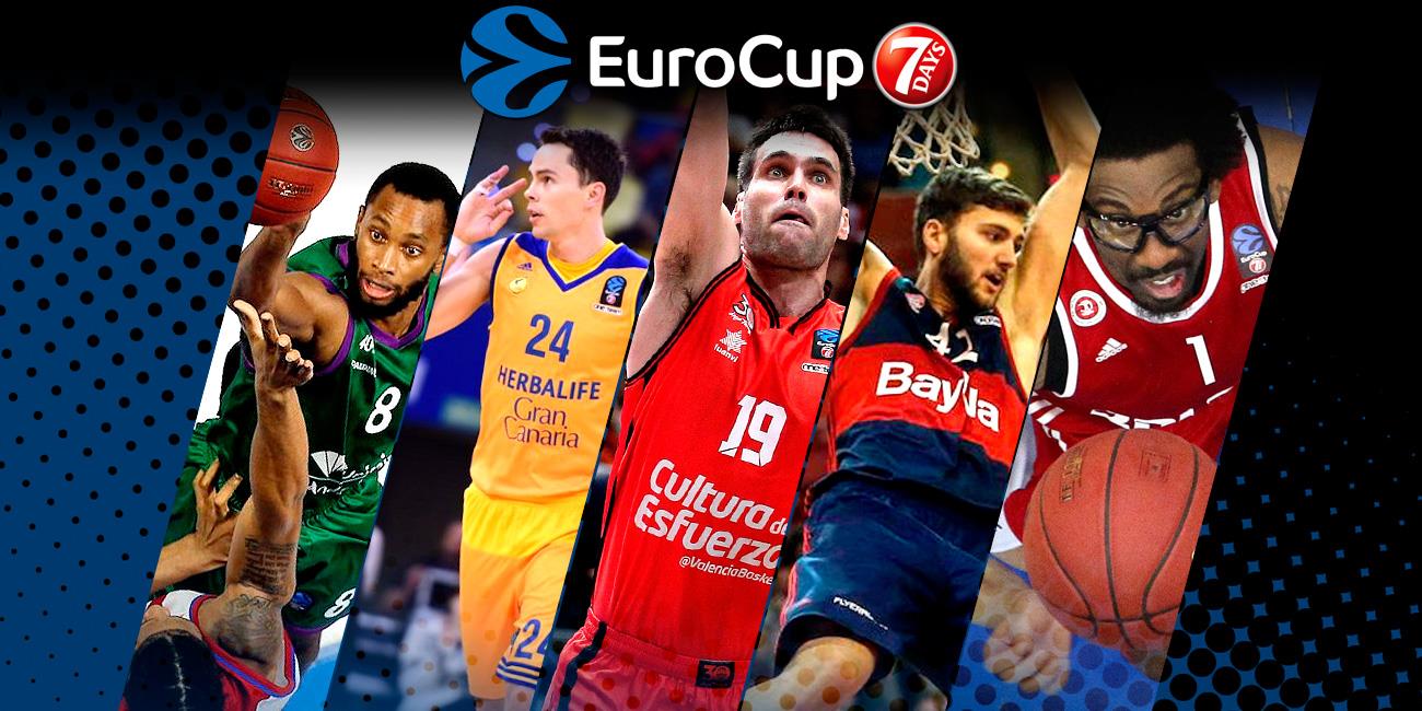 San Emeterio, Kuric y Fogg, incluidos en el Eurocup Second Team 2016-17