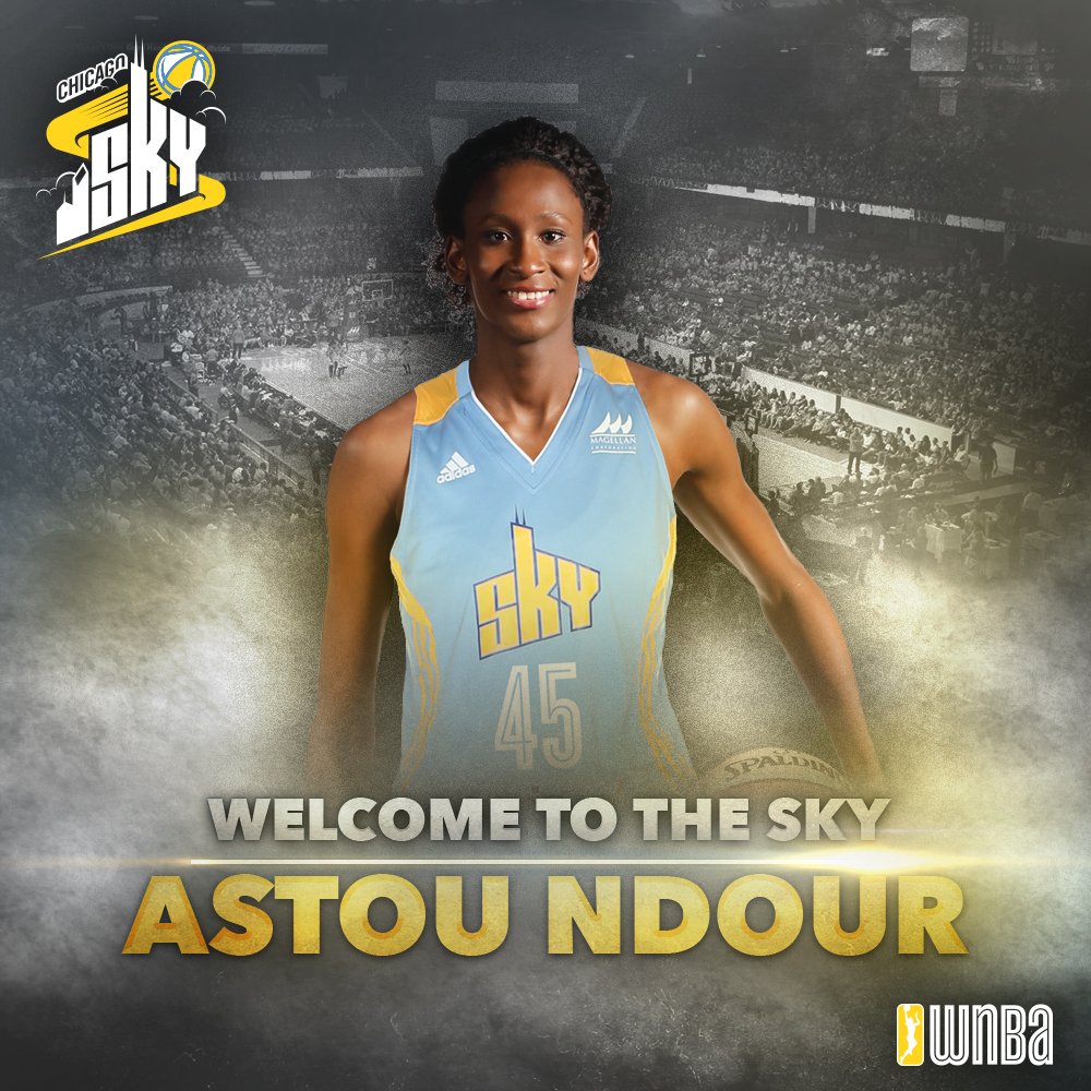 Astou Ndour, traspasada de San Antonio Stars a Chicago Sky