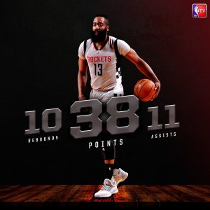 Houston Rockets vencen a Cavs; horribles Bulls