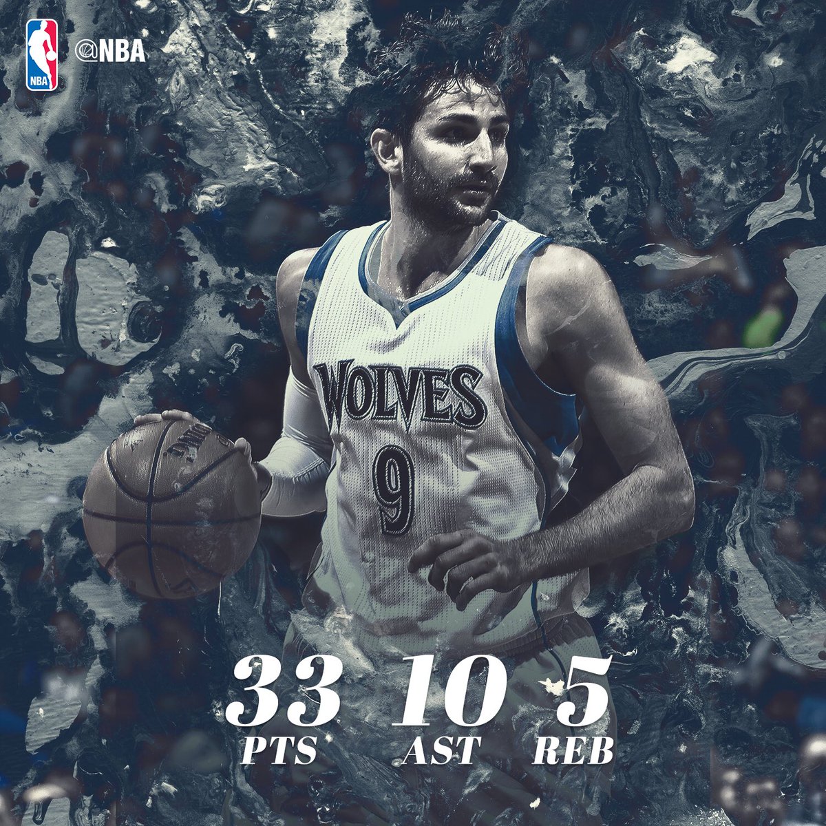 Ricky Rubio, LeBron James y James Harden: noche de récords