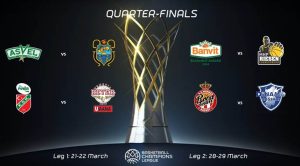 Asvel Villeurbanne será el rival de Iberostar Tenerife en cuartos de la BCL