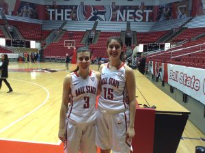 Carmen Grande y Lucía Fernández, una amistad para toda la vida en Ball State (VIDEO)