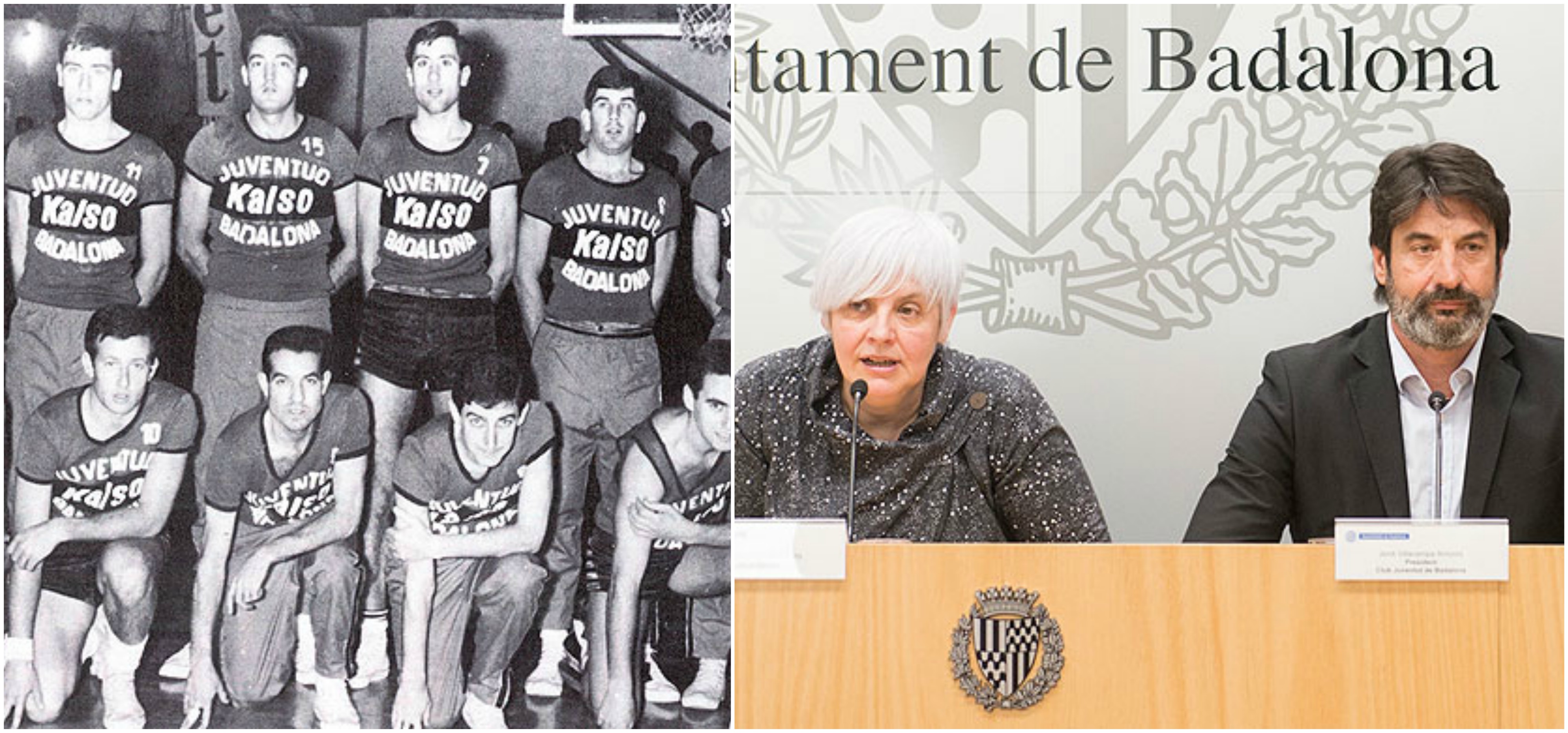 Divina Seguros Joventut celebra 50 años de su 1ª Liga junto a la sostenibilidad del club