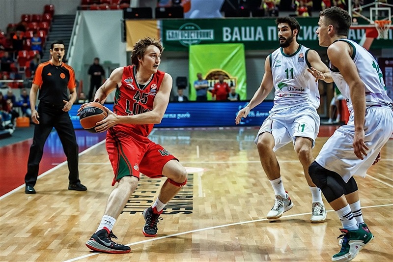 La defensa de Unicaja somete al Lokomotiv Kuban y se adelanta en semis de la Eurocup