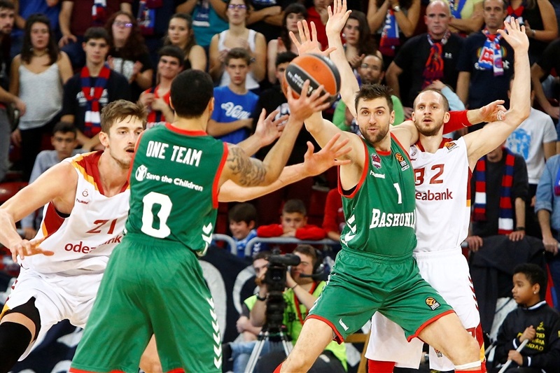 Bargnani despierta al Baskonia, que vence con sufrimiento a Galatasaray (69-62)