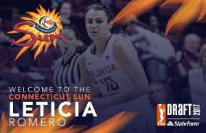 Leticia Romero, elegida en el 16º puesto del WNBA Draft