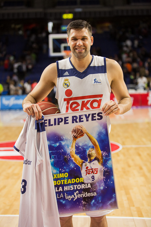 Felipe Reyes seguirá dos temporadas más en el Real Madrid