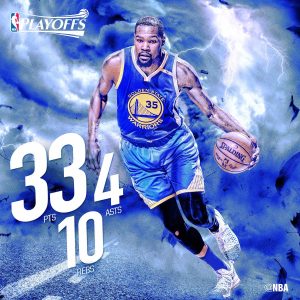 Durant guía a los Warriors hacia la final. Ginobili, incombustible a sus 39