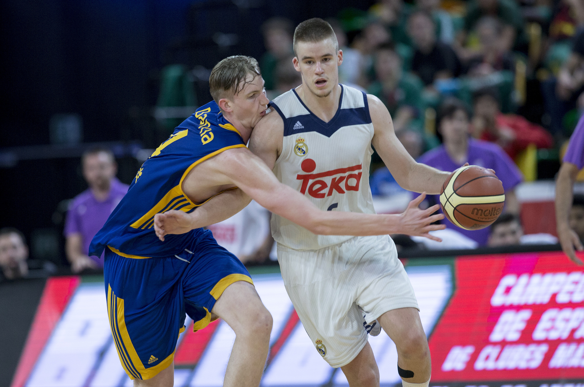 CE Jun Mas (1/4): El Real Madrid bate en la prórroga al Granca; Dino Radoncic, MVP (29v)