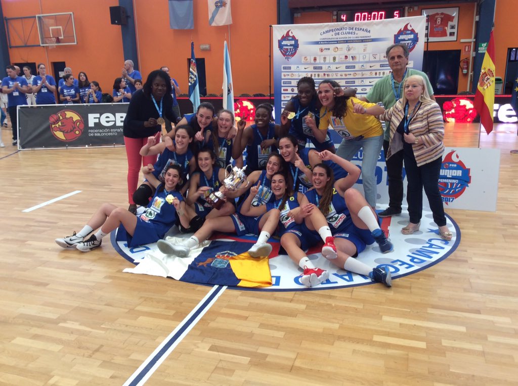 CEBJF17: Spar Gran Canaria levanta su noveno título en diez años; Lola Pendande, MVP