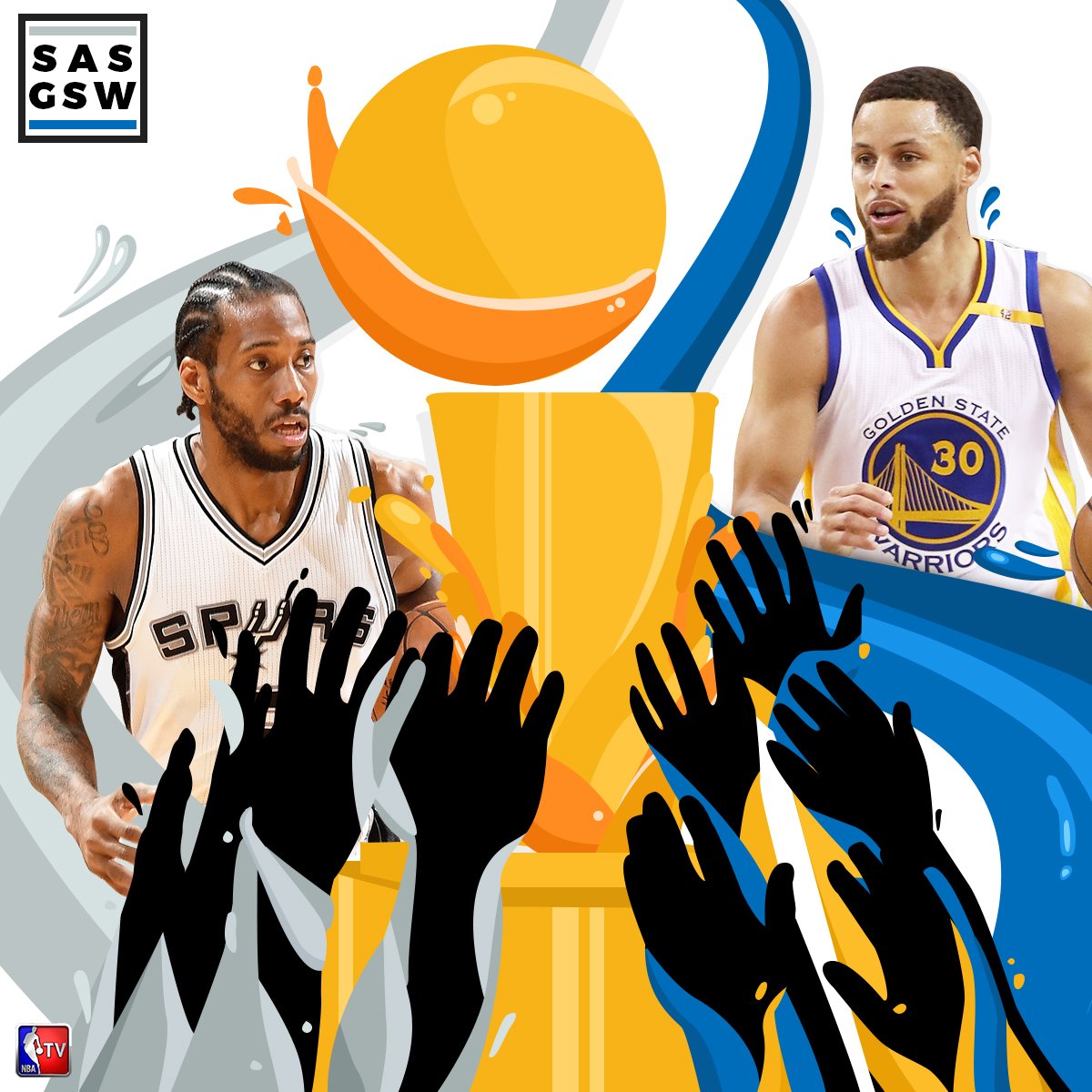 Los Warriors superan a unos magníficos Spurs y se adelantan en la serie