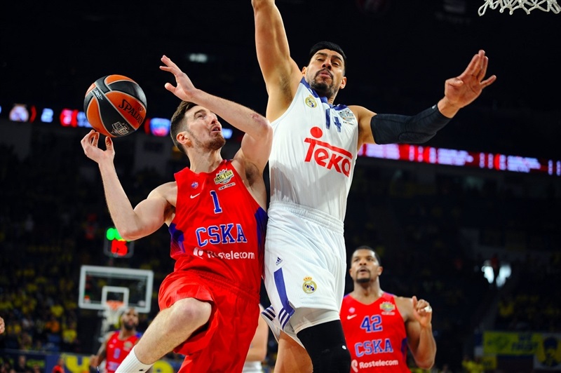 CSKA sí quiso ser tercero y arrolló al Real Madrid más desmotivado (70-94)