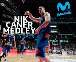 Movistar Estudiantes oficializa la vuelta de Nik Caner-Medley