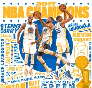 Kevin Durant consigue el objetivo con los Warriors (129-120, 4-1)