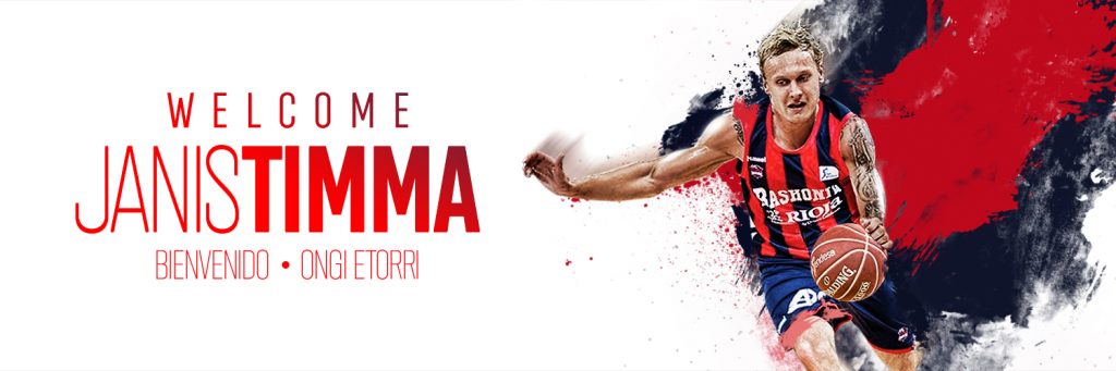 Janis Timma aterriza en Baskonia, primer fichaje de los alaveses