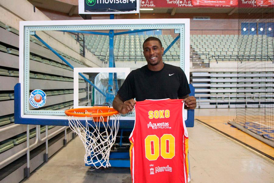 Ovie Soko seguirá un año más en UCAM Murcia