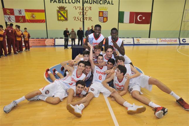 Convocatoria U16 masculina para el Europeo de Podgorica