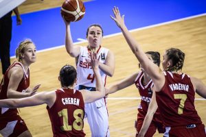Mundial U19F (J2): Musina y Vadeeva exhiben la candidatura de Rusia al título (58-77)