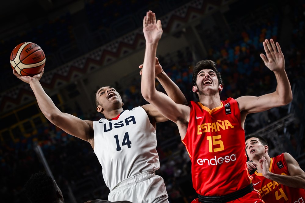 Mundial U19M: Rosa no basta para competir el bronce a EEUU (96-72); Canadá, campeona