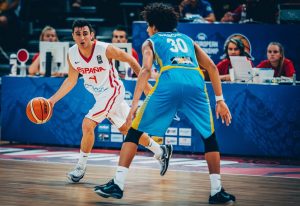 Europeo U18M (J2): España arrasa en la prórroga a Ucrania y roza el liderato (84-72)